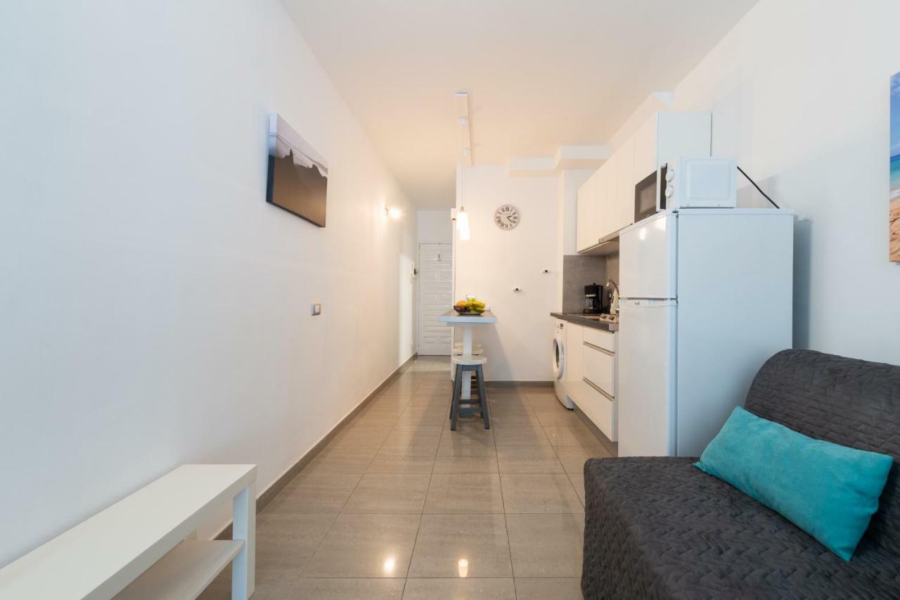 1St Line Studio Las Canteras Beach - Wifi Appartement Las Palmas Buitenkant foto